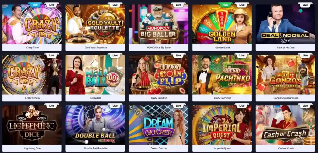 Lucky Mister Casino games