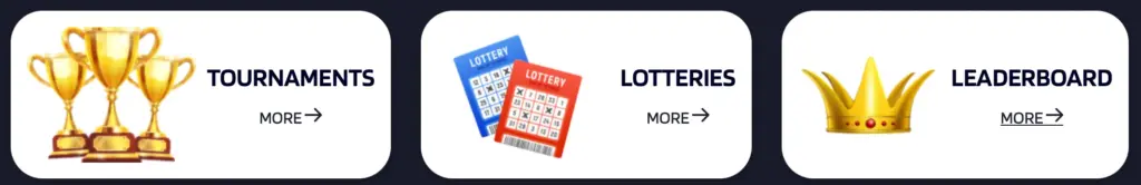 Lucky Mister casino tournaments, lotteries and leaderboard